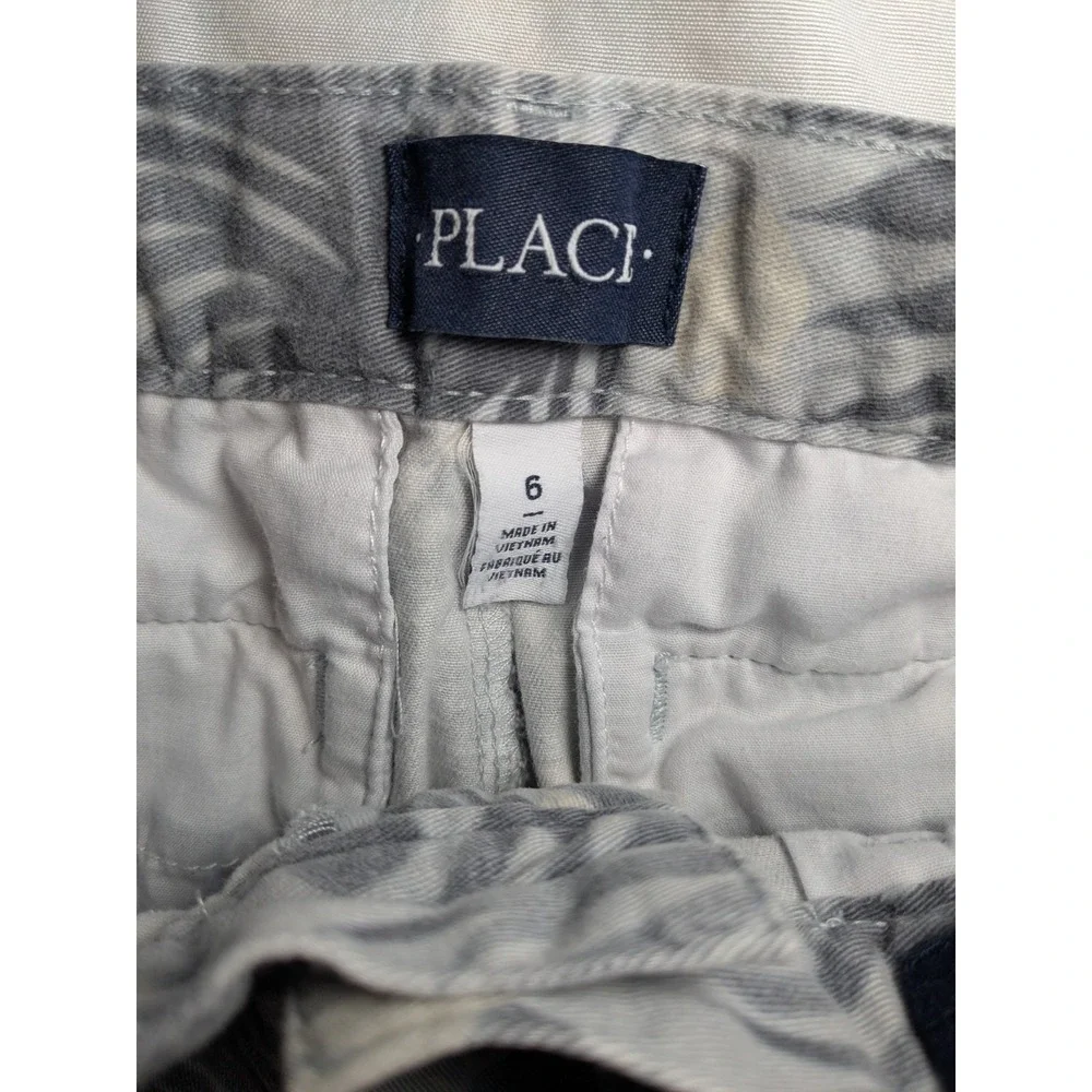 The Children's Place Boys Hawaiian Floral Shorts With‎ Adjustable Waist Size 6